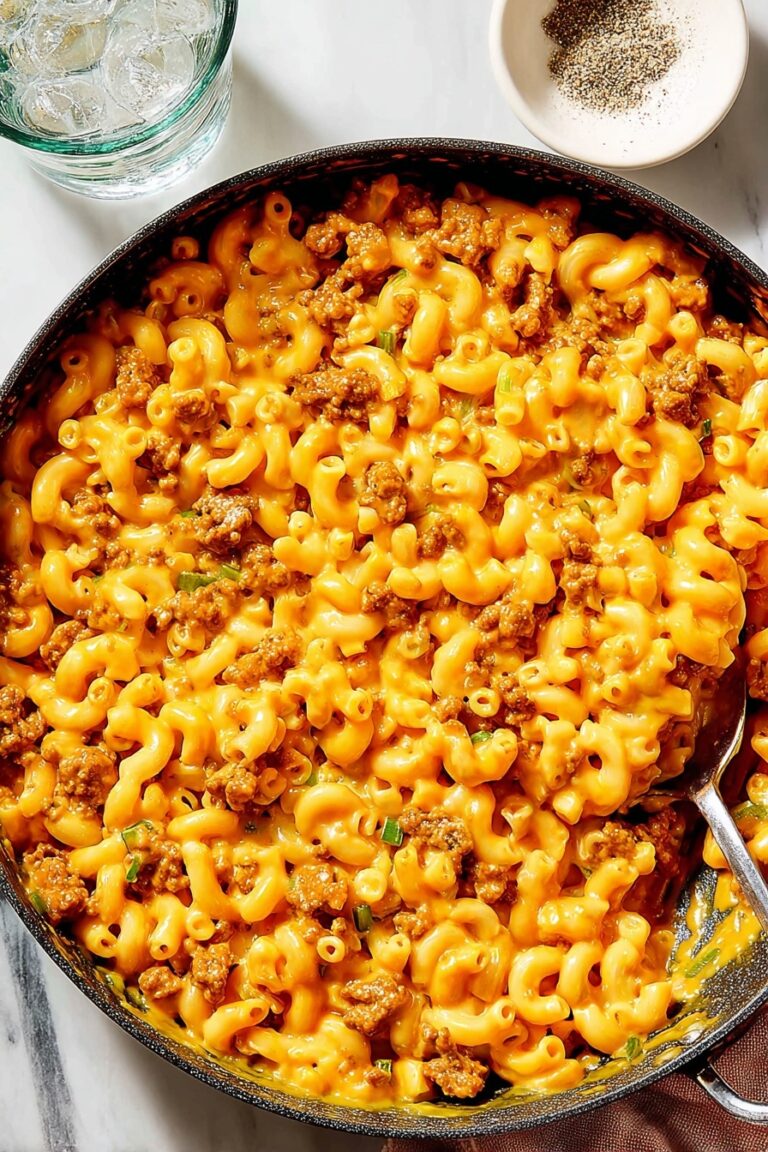 Cheesy Chorizo Pasta Bake Recipe