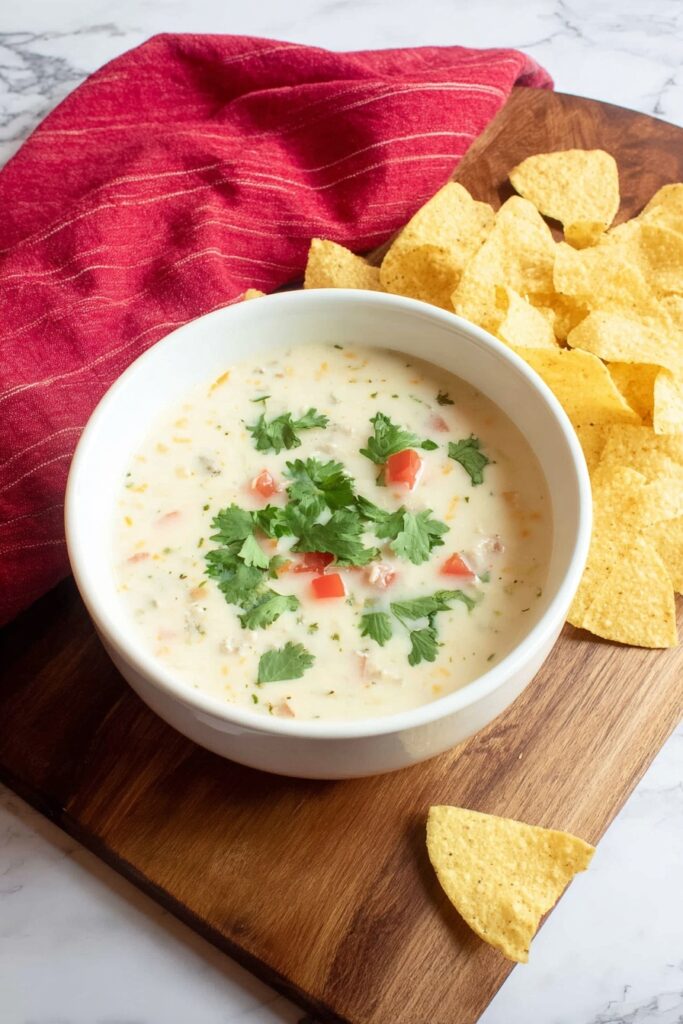 Christmas Queso Dip Recipe
