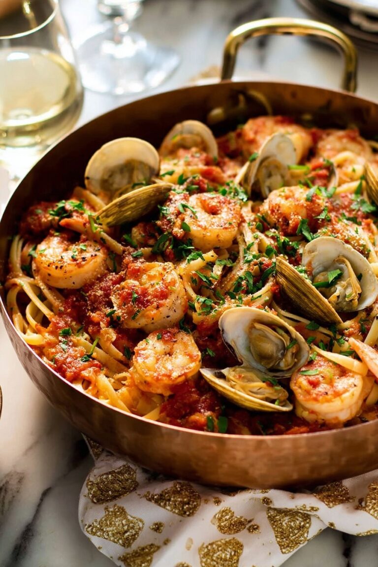 Seafood Bucatini Fra Diavolo Recipe