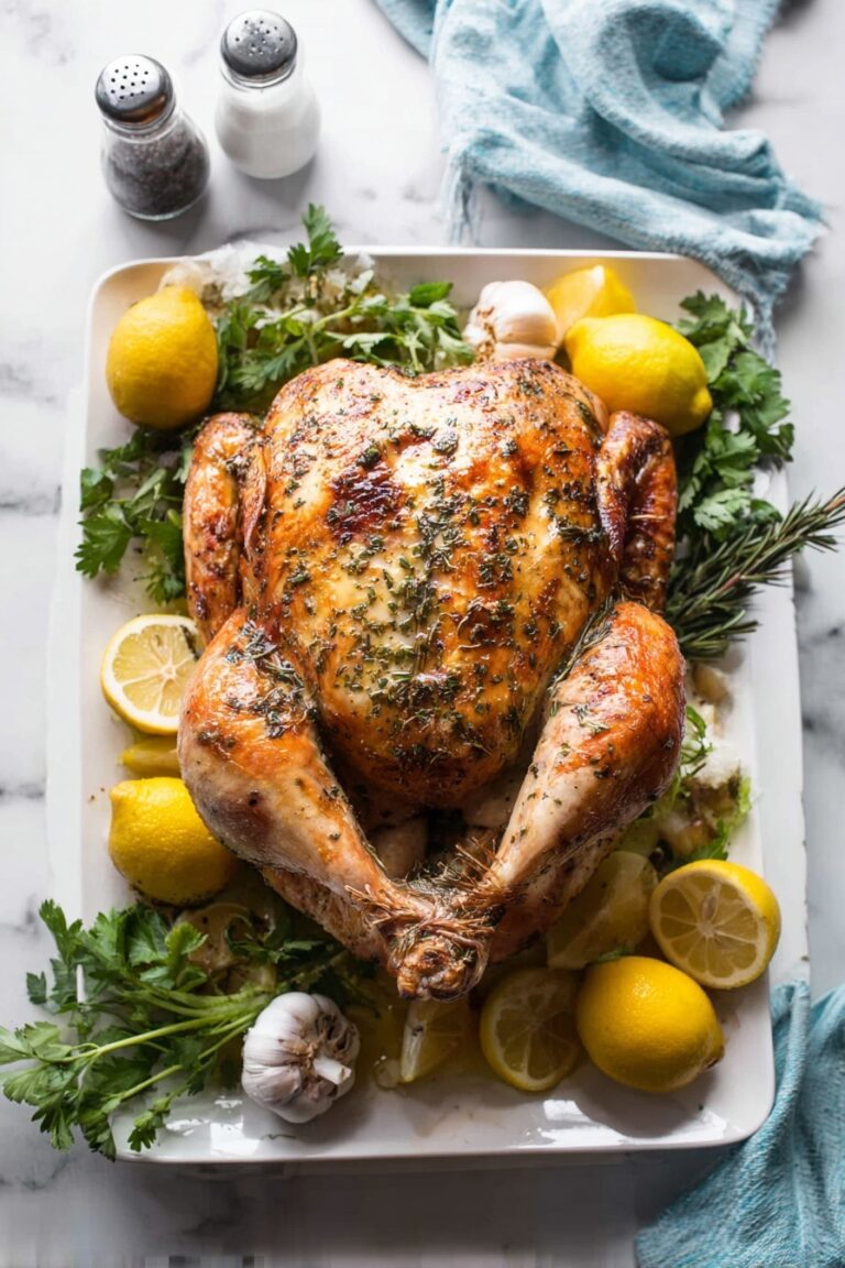 No Fuss Herb Roast Turkey Recipe