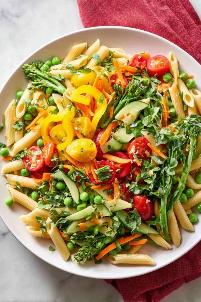 One-Pot Pasta Primavera with Veggies Recipe