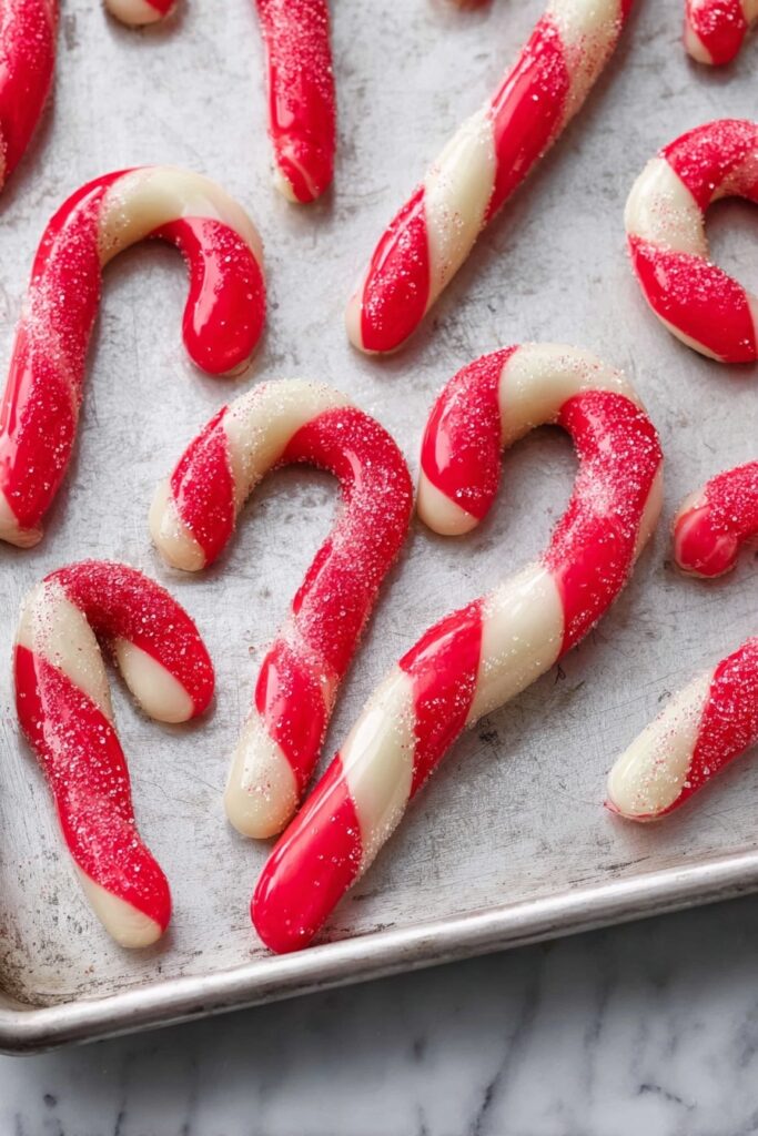 Peppermint Candy Cane Cookies Recipe