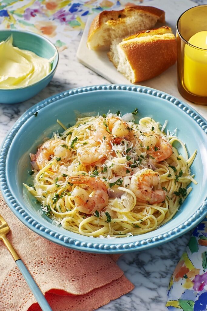 Easy Shrimp Scampi Pasta in 15 Minutes Recipe