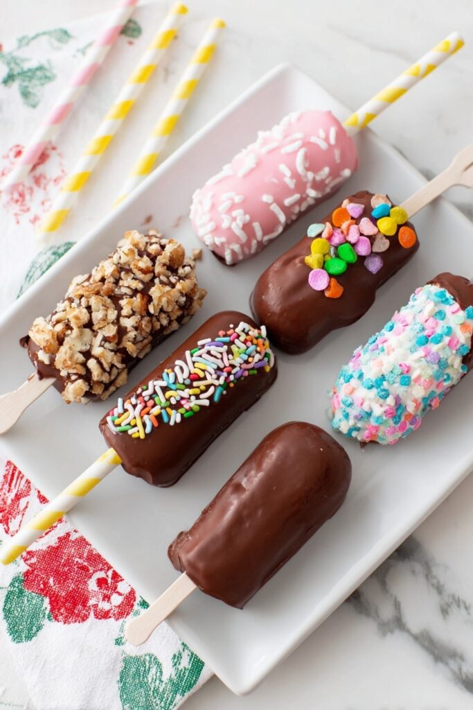 Chocolate Marshmallow Pops Recipe