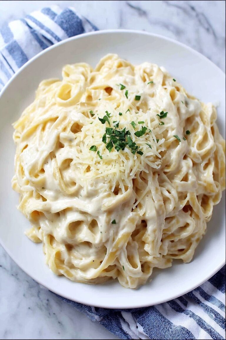 Creamy Fettuccine Alfredo Recipe