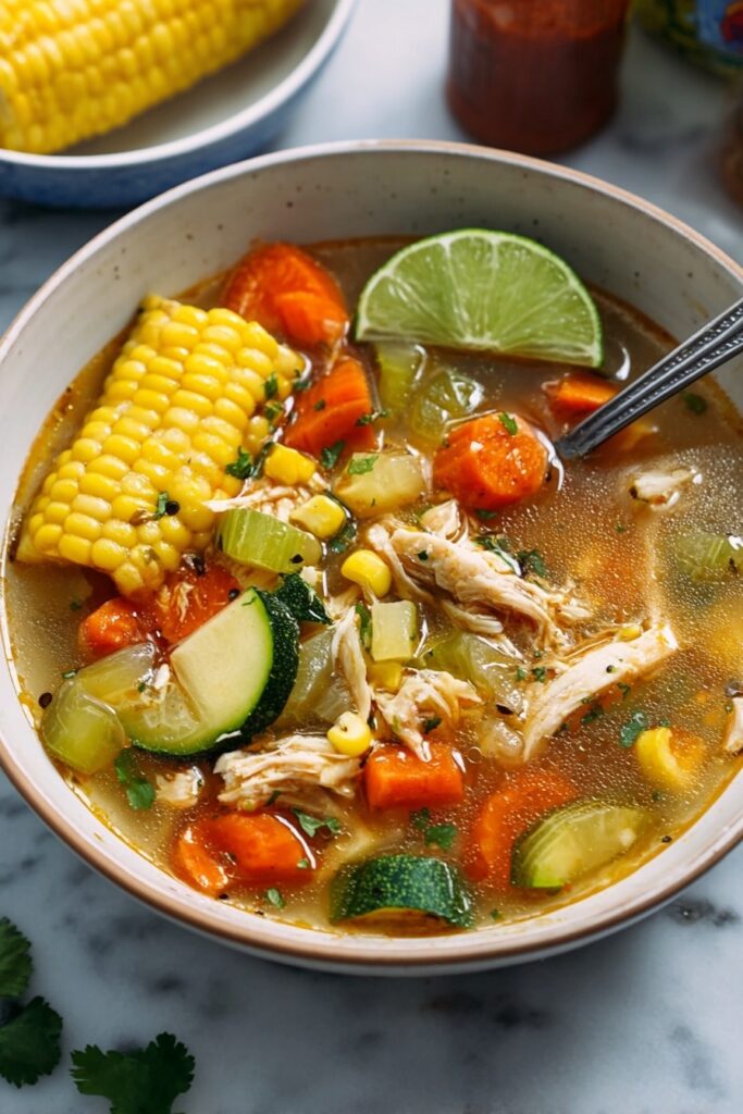 Authentic Caldo De Pollo Chicken Soup Recipe