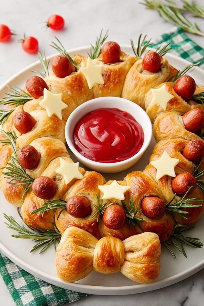 Pig in a Blanket Wreath Recipe