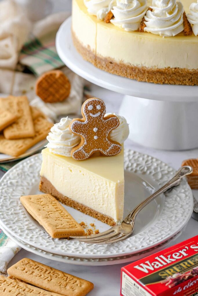 Gingerbread Cheesecake with Spiced Mousse Recipe