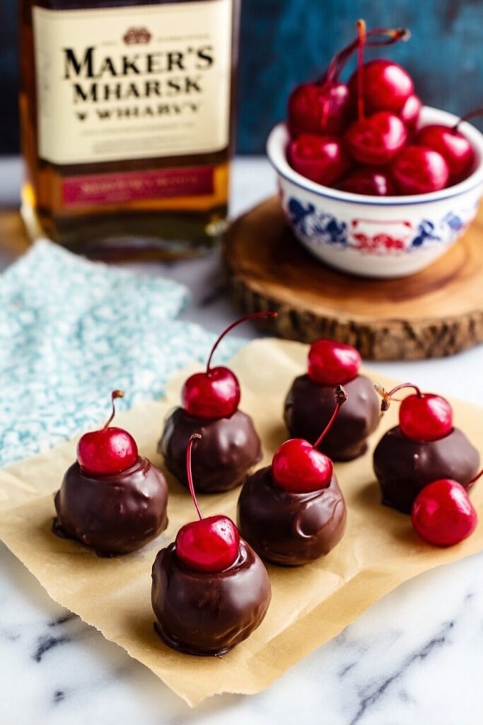 Cherry Bourbon Balls Recipe