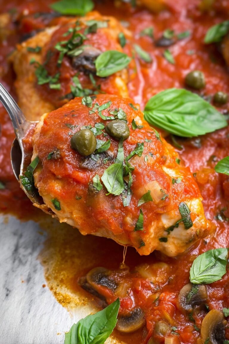 Crockpot Chicken Cacciatore Recipe